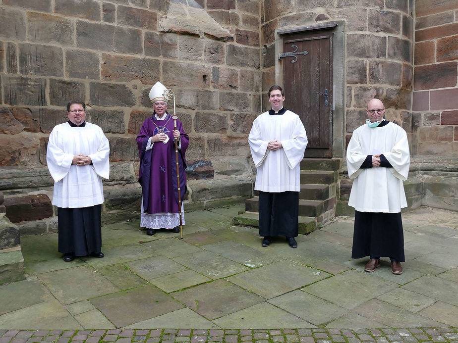 Beauftragung zu Lektorat und Akolythat in St. Marien, Volkmarsen (Foto: Karl-Franz Thiede)